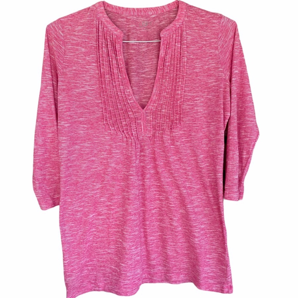 ❌ FINAL PRICE ❌ LOFT Pleated V-Neck Blouse